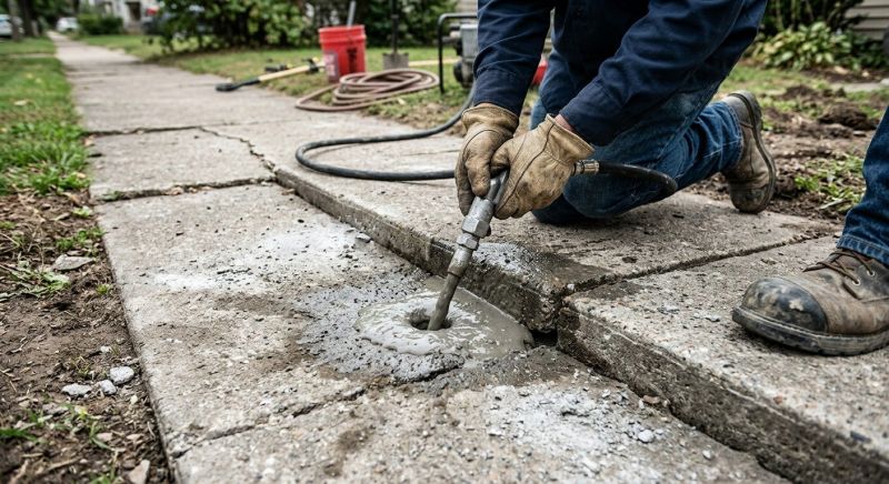 Concrete Leveling Service